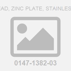 M10X140;Hex Head, Zinc Plate, Stainless Steel Screw